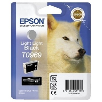 Epson Stylus Photo R2880 Cartucho Gris Claro                                                               descatalogado en Huesoi