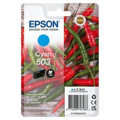 TINTA EPSON 503 ORI CIAN C13T09Q24010 en Huesoi