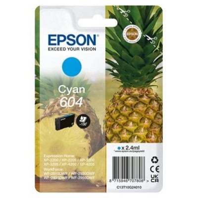 CARTUCHO EPSON CIAN 604 XP-2200 en Huesoi