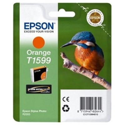 Epson Stylus Photo R2000 Cartucho Naranja en Huesoi