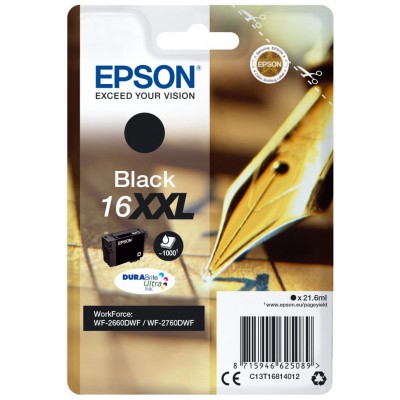 TINTA EPSON C13T168140 16XXL NEGRO (Espera 4 dias) en Huesoi