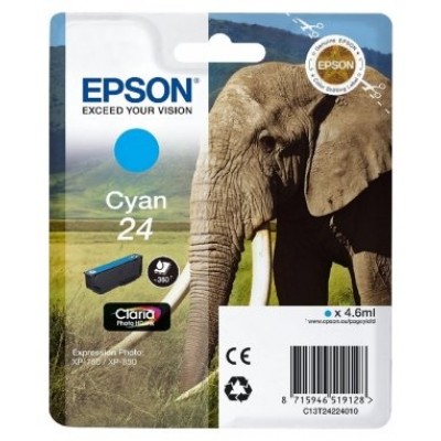 Epson Claria Photo HD Ink Cartucho Cian 24   Expression Photo XP-950 en Huesoi