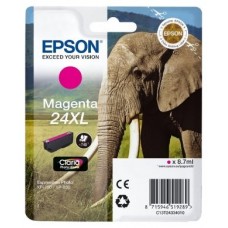 Epson Claria Photo HD Ink Cartucho Magenta 24XL en Huesoi