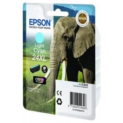 Epson Claria Photo HD Ink Cartucho Cian claro 24XL Expression Photo XP-950 en Huesoi