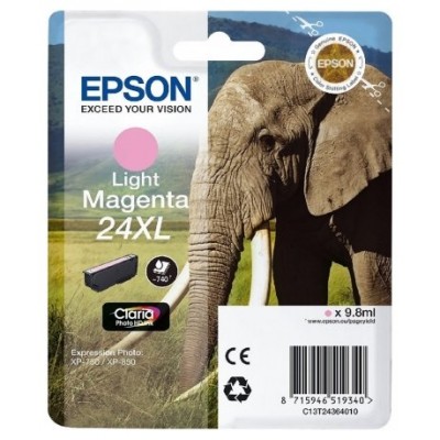 Epson Claria Photo HD Ink Cartucho Magenta claro 24XL Expression Photo XP-950 en Huesoi