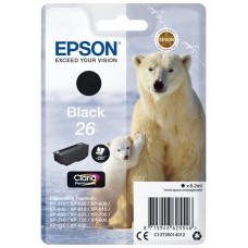 Epson Claria Premium Cartucho negro 26 (Blister + Alarma acustico/Radiofrecuencia) en Huesoi