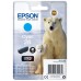 Epson Claria Premium Cartucho cian 26 (Blister + Alarma acustico/Radiofrecuencia) en Huesoi