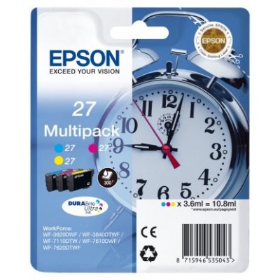 TINTA EPSON T2705 27 PACK DE 3 en Huesoi