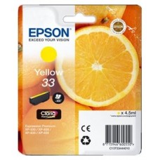 TINTA EPSON 33 XP530/630/635/830 ORI AMARILLO en Huesoi