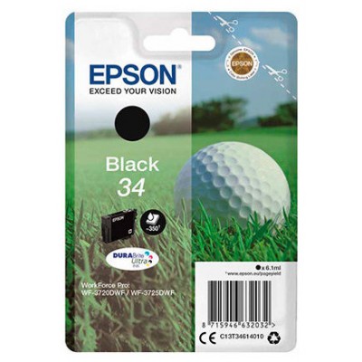 EPSON Singlepack Black 34 DURABrite Ultra Ink en Huesoi