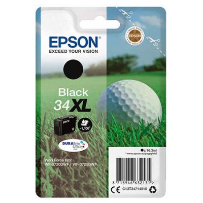 EPSON Singlepack Black 34XL DURABrite Ultra Ink en Huesoi