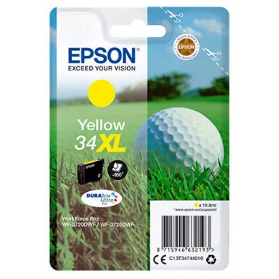 EPSON Singlepack Yellow 34XL DURABrite Ultra Ink en Huesoi