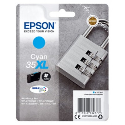 TINTA EPSON C13T35924 Nº 35XL WF47 CIAN (Espera 4 dias) en Huesoi