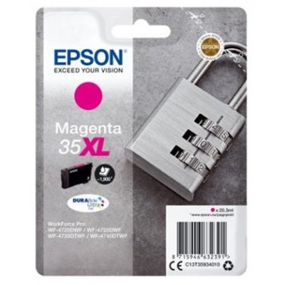 TINTA EPSON C13T35934 N 35XL WF47 MAGENTA en Huesoi