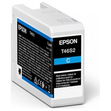 EPSON  Singlepack Cyan T46S2 UltraChrome Pro 10 ink 25ml SC-P700 en Huesoi
