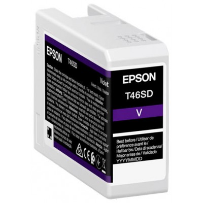 EPSON  Singlepack Violet T46SD UltraChrome Pro 10 ink 25ml SC-P700 en Huesoi