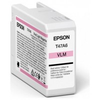 EPSON  Singlepack Vivid Light Magenta T47A6 UltraChrome Pro 10 ink 50ml SC-P900 en Huesoi