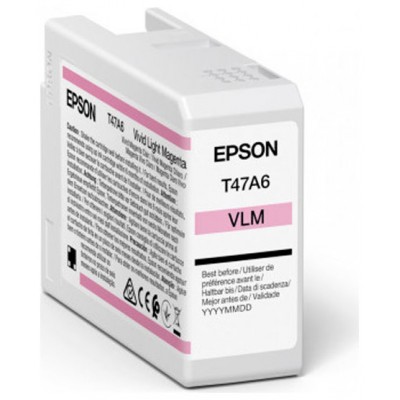 EPSON  Singlepack Vivid Light Magenta T47A6 UltraChrome Pro 10 ink 50ml SC-P900 en Huesoi