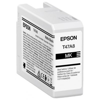 EPSON  Singlepack Matte Black T47A8 UltraChrome Pro 10 ink 50ml SC-P900 en Huesoi