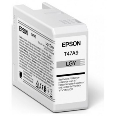 EPSON  Singlepack Light Gray T47A9 UltraChrome Pro 10 ink 50ml SC-P900 en Huesoi