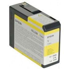Epson Stylus Pro-3800/3880 Cartucho Amarilla (80ml) en Huesoi