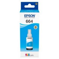 Epson Botella Tinta Ecotank T6641 Cyan en Huesoi