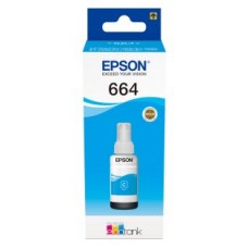 Epson Botella Tinta Ecotank T6641 Cyan en Huesoi