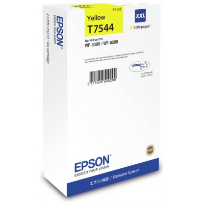 EPSON Cartucho Amarillo XXL 7000p WF-8x90 en Huesoi