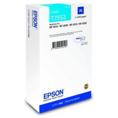 EPSON Cartucho Cian XL 4000p WF-8xxx en Huesoi