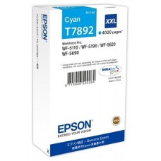 EPSON Cartucho Cian 79XXL 4000 paginas WorkForce Pro WF-5xxx Series en Huesoi