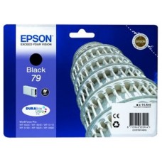 Epson Cartucho Negro L 900 paginas WorkForce Pro WF-5xxx Series/ WF-4630DWF nº79 en Huesoi