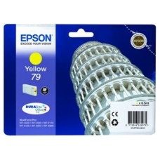 Epson Cartucho Amarillo L 900 paginas WorkForce Pro WF-5xxx Series nº79 en Huesoi