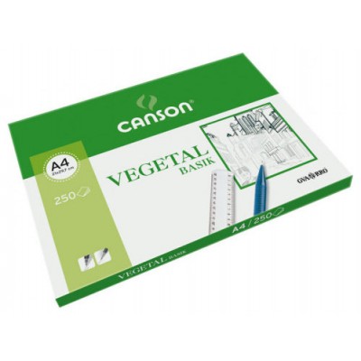 PAQUETE 250 HOJAS PAPEL VEGETAL A4 90G GUARRO CANSON C200406219 (Espera 4 dias) en Huesoi