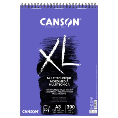 Canson XL Mix Media Bloc de hojas de papel para bellas artes 30 hojas (MIN5) (Espera 4 dias) en Huesoi