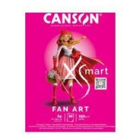 BLOC ENC 21X29,7 20H XSMART FAN ART 250G CANSON C32250P001 (Espera 4 dias) en Huesoi