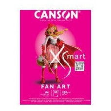 BLOC ENC 21X29,7 20H XSMART FAN ART 250G CANSON C32250P001 (Espera 4 dias) en Huesoi