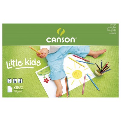 KIDS BLOC DIBUJO A2 90 GR 42X59,4 GUARRO CANSON C400015582 (Espera 4 dias) en Huesoi