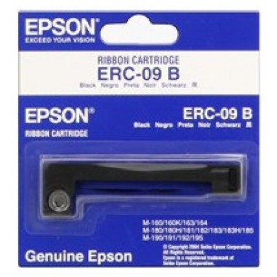 Epson HX-20, M-160/163/164/180/181/182/183/185/190/191/192/195 ERC-09B (S015168) Cinta Nylon Neg. en Huesoi