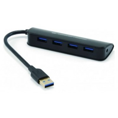 HUB USB 3.0 CONCEPTRONIC 4 PUERTOS MINI HUB POCKET en Huesoi