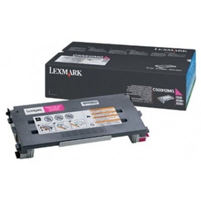 LEXMARK C-500/X500/X502 Toner Magenta Alto Rendimiento en Huesoi