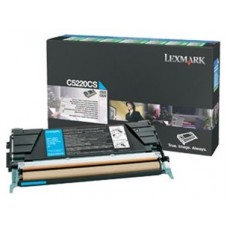 LEXMARK Toner C-522C-524C-530C-532C-534C Retornable cian en Huesoi
