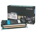 LEXMARK Toner C-522C-524C-530C-532C-534C Retornable cian en Huesoi