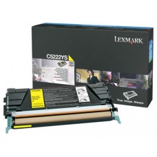 Lexmark C522, C524, C53x Cartucho toner amarillo (3K) en Huesoi