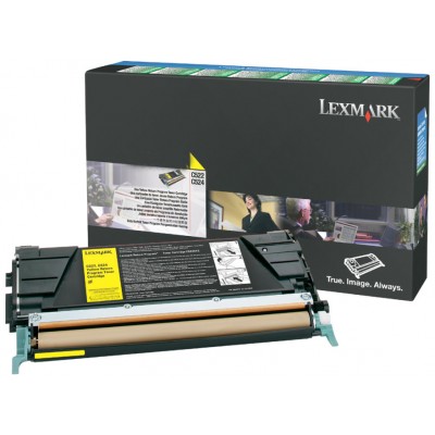 Lexmark C524, C532, C534 Yellow High Yield Return Program Corporate Cartridge en Huesoi