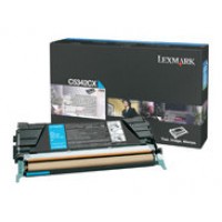 Lexmark C534 Cartucho toner cian Extra Alto Rendimiento (7K) en Huesoi