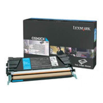 Lexmark C534 Cartucho toner cian Extra Alto Rendimiento (7K) en Huesoi