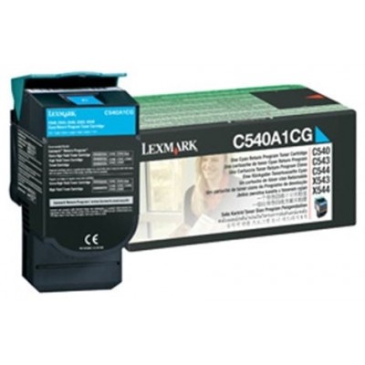 LEXMARK C540/543/544 Toner Cian Retornable 1k en Huesoi