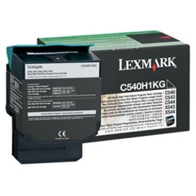 LEXMARK C540/543/544 Toner Negro Retornable Alto rendimiento en Huesoi