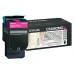 Lexmark C54x, X54x Cartucho de toner magenta Alto Rendimiento (2K) en Huesoi