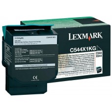 LEXMARK C544/X544 Toner Negro Extra Alto Rendimiento Retornable en Huesoi